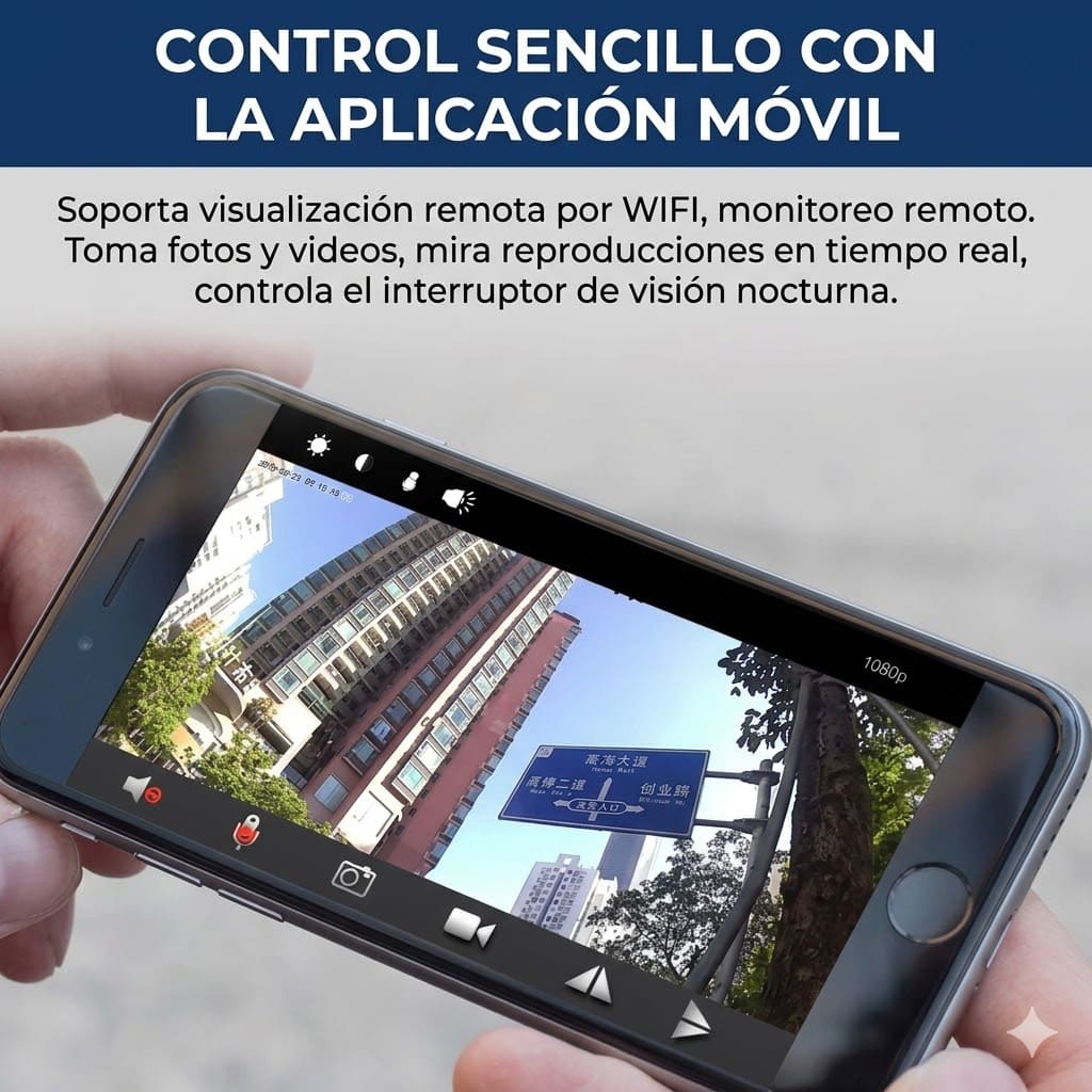 Mini Cámara A9 - Video HD + Audio integrado. 🎥👂