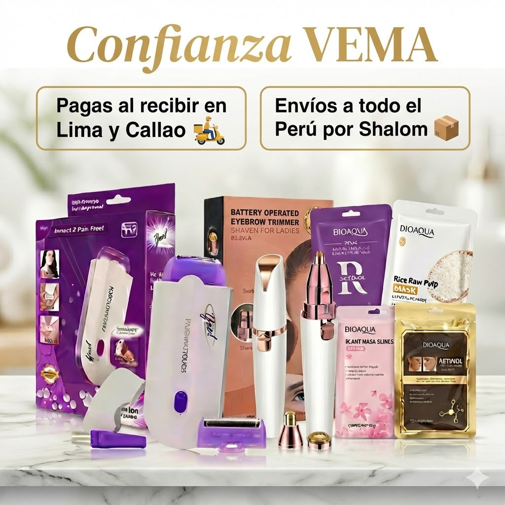 Pack Depilación Sin Dolor 🌸 + Kit de Mascarillas GRATIS 🎁
