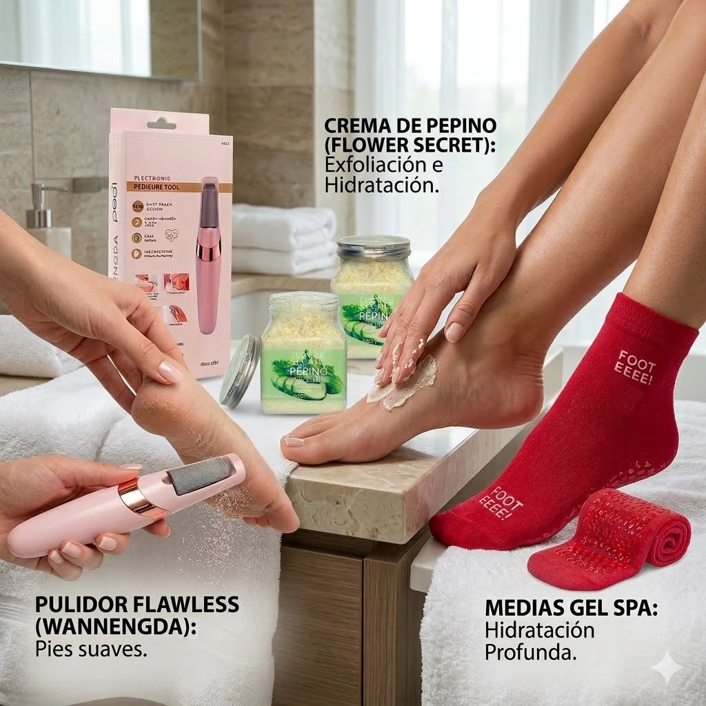 RENACE TUS PIES: Tu SPA Completo en casa por fin a un precio de LOCURA