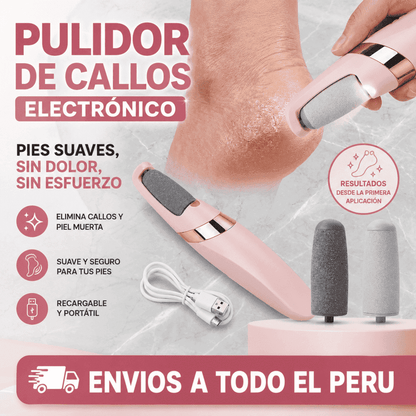 Pulidor de Callos Electrónico 👣 Elimina durezas sin esfuerzo. ☁️