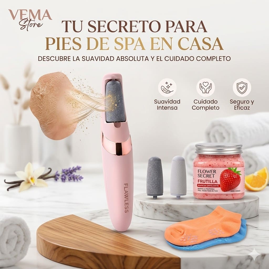 Combo Spa Completo: Pies de Seda 🦶