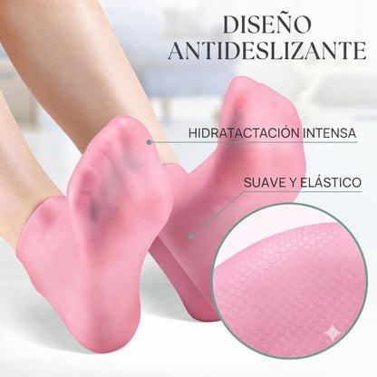 3x Medias de Silicona SPA🦶: Elimina piel seca y grietas.