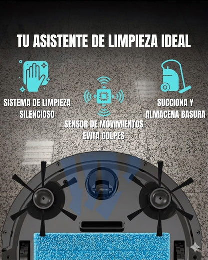 ASPIRADORA INTELIGENTE AUTOMATICO MULTIFUNCIONAL - Modelo ProClean360°