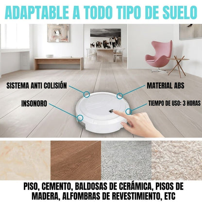 ASPIRADORA INTELIGENTE AUTOMATICO MULTIFUNCIONAL - Modelo ProClean360°