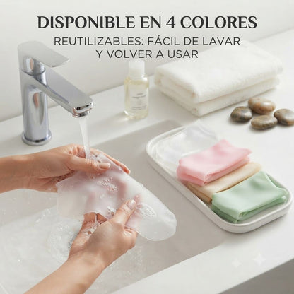 3x Medias de Silicona SPA🦶: Elimina piel seca y grietas.