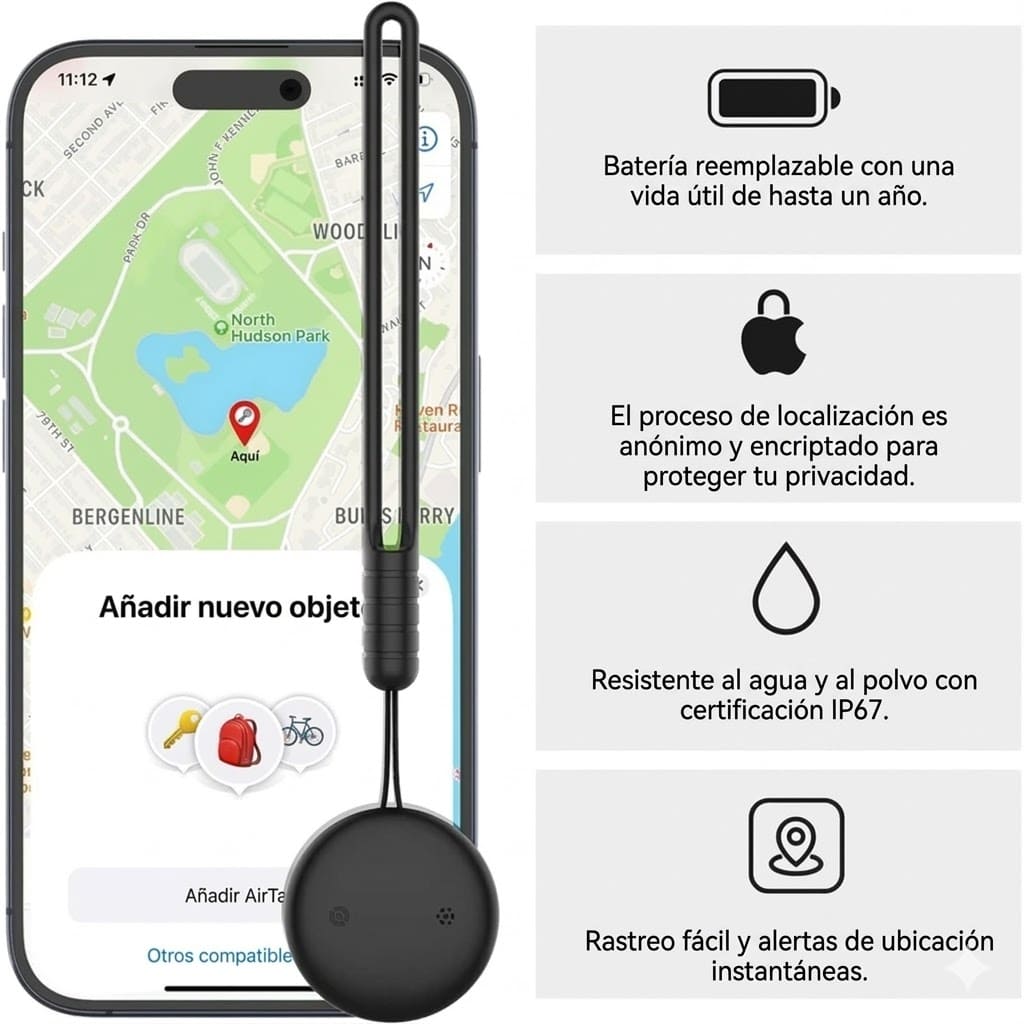 Kit Seguridad Total: Localizador Inteligente + Cámara Espia A9 (GRATIS)