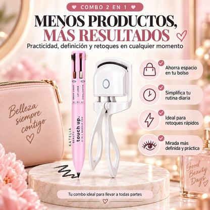 COMBO MIRADA EXPRESS 2 EN 1: MAQUILLA, DEFINE Y RIZA ✨