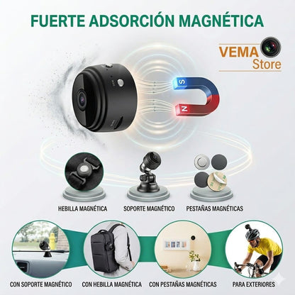 Kit Seguridad Total: Localizador Inteligente + Cámara Espia A9 (GRATIS)