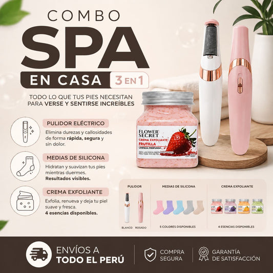 Combo SPA 3 en 1: ¡Recupera la suavidad en minutos! 🦶