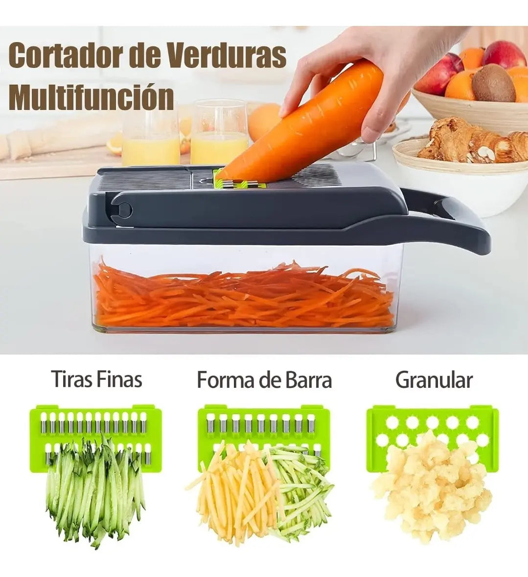 Set Picador de Alimentos Multifuncional 14 en 1