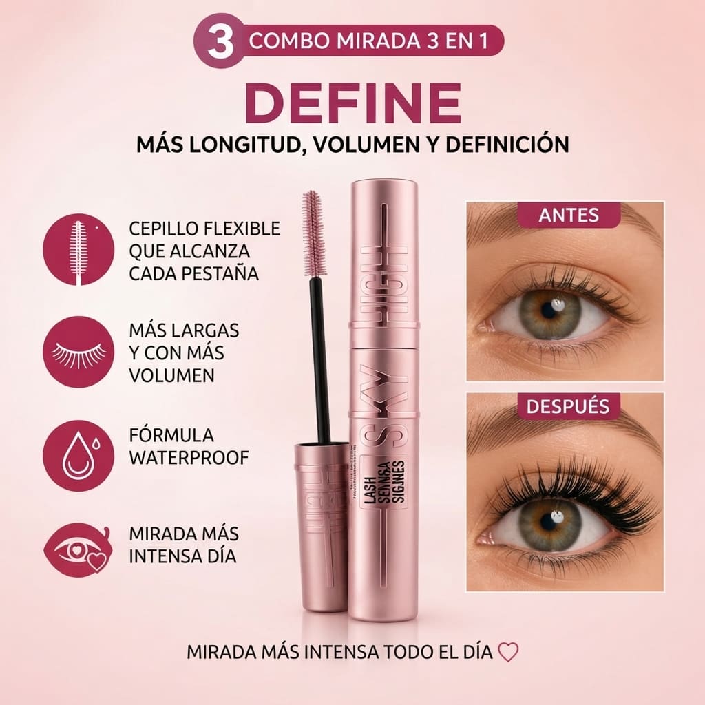 🥉COMBO MIRADA: BELLEZA + CUIDADO EN 3 PASOS