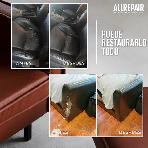 PARCHE REPADOR DE CUERO - Solución rapida y sin complicaciones
