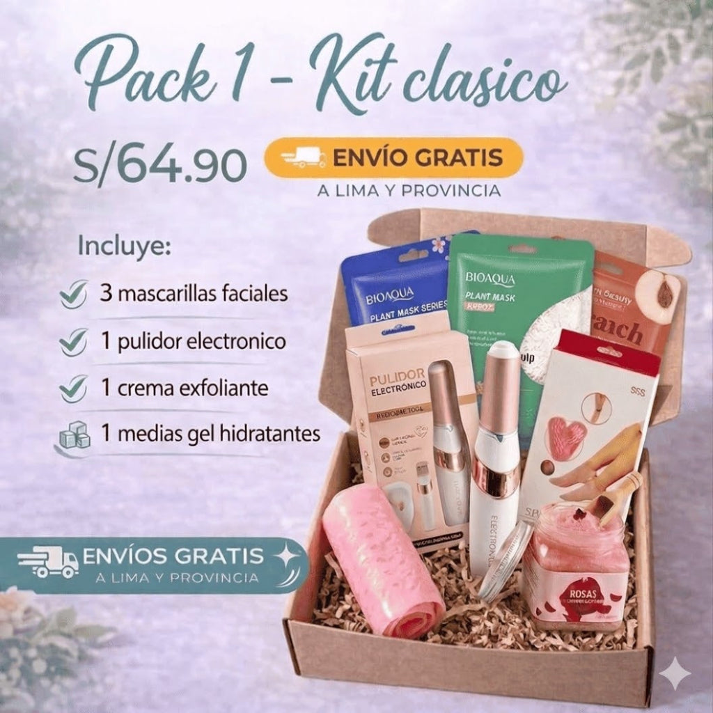 Tu Kit SPA en Casa - 3 Packs 🛒 Una Solución + Regalo Sorpresa 🎁