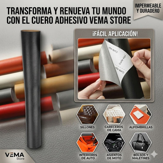 PARCHE REPADOR DE CUERO - Solución rapida y sin complicaciones