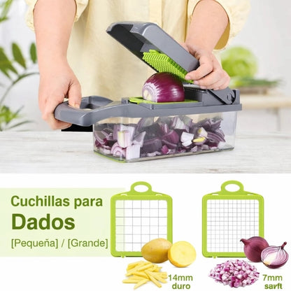Set Picador de Alimentos Multifuncional 14 en 1
