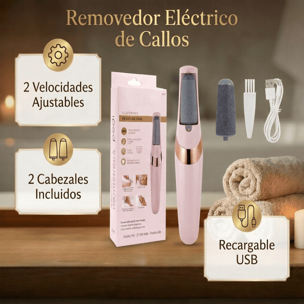 kit SPA en casa 3 en 1: Removedor - Exfoliador - Hidrantante de callos 🌟