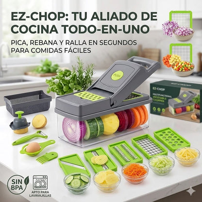 Set Picador de Alimentos Multifuncional 14 en 1