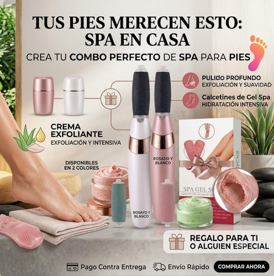 Elige tu kit SPA: ¡Recupera la suavidad de tus pies en minutos!